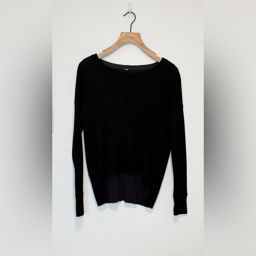 Lululemon Pure Balance Sweater Long Sleeve Cashmere Blend , sz: 6 - Picture 8 of 12
